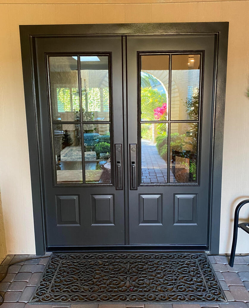 Therma Tru Double Door Therma Tru Double Door